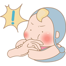 Michi, the cute baby sticker #2021363