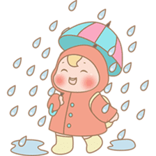 Michi, the cute baby sticker #2021364