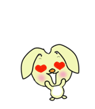 Lapako of a large face sticker #2021654