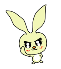 Lapako of a large face sticker #2021655