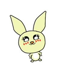 Lapako of a large face sticker #2021657