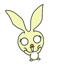 Lapako of a large face sticker #2021673