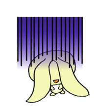 Lapako of a large face sticker #2021678