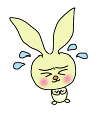 Lapako of a large face sticker #2021684