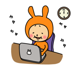 Neji-pyon Sticker sticker #2021862