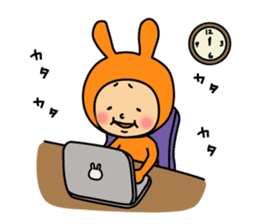 Neji-pyon Sticker sticker #2021862