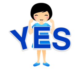 Yuna want to travel sticker #2022086