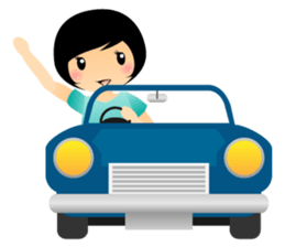 Yuna want to travel sticker #2022093