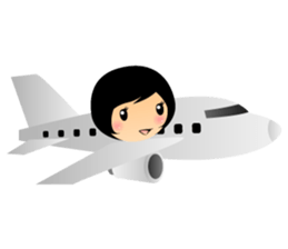 Yuna want to travel sticker #2022095