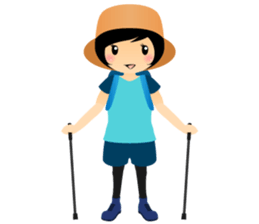 Yuna want to travel sticker #2022100