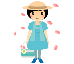 Yuna want to travel sticker #2022101