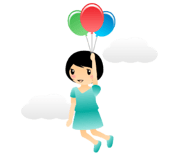 Yuna want to travel sticker #2022115