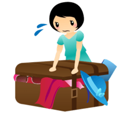 Yuna want to travel sticker #2022123