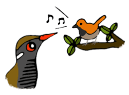 Okinawa Bird sticker #2022297