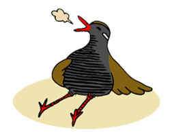 Okinawa Bird sticker #2022306