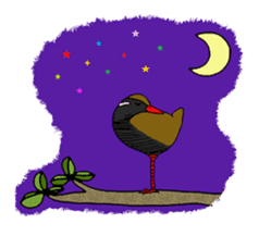 Okinawa Bird sticker #2022308