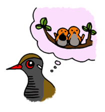 Okinawa Bird sticker #2022312