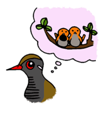 Okinawa Bird sticker #2022312