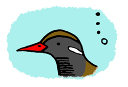 Okinawa Bird sticker #2022320