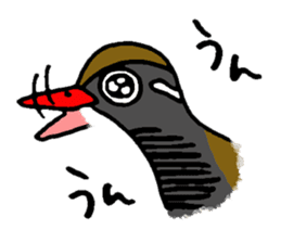 Okinawa Bird sticker #2022321