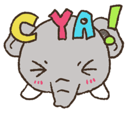 KUNCHORNMANEE THE INTERNATIONAL ELEPHANT sticker #2022880