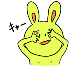 rabbit chikusa sticker #2022930