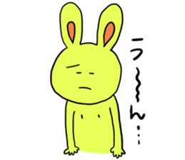 rabbit chikusa sticker #2022934