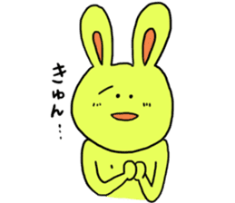 rabbit chikusa sticker #2022939