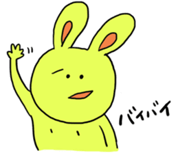 rabbit chikusa sticker #2022940