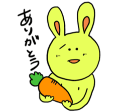 rabbit chikusa sticker #2022947