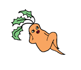 Sexy carrot sticker #2023037