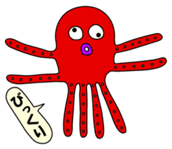 Octopus sticker of Akashi sticker #2023276