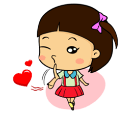 MY Naughty Little Girl sticker #2023606