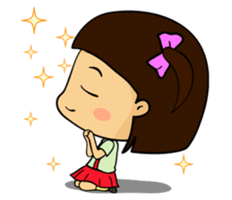 MY Naughty Little Girl sticker #2023608