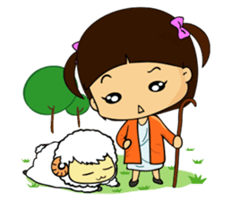 MY Naughty Little Girl sticker #2023609