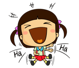 MY Naughty Little Girl sticker #2023610