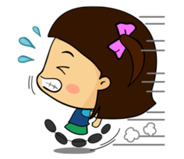 MY Naughty Little Girl sticker #2023612