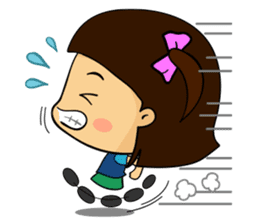 MY Naughty Little Girl sticker #2023612