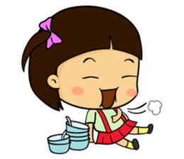 MY Naughty Little Girl sticker #2023613