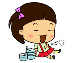 MY Naughty Little Girl sticker #2023613