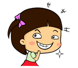 MY Naughty Little Girl sticker #2023614