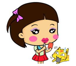 MY Naughty Little Girl sticker #2023615