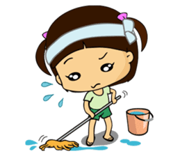 MY Naughty Little Girl sticker #2023616