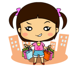 MY Naughty Little Girl sticker #2023617