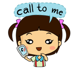 MY Naughty Little Girl sticker #2023618