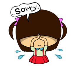 MY Naughty Little Girl sticker #2023624