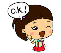 MY Naughty Little Girl sticker #2023625