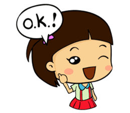 MY Naughty Little Girl sticker #2023625