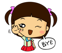 MY Naughty Little Girl sticker #2023627