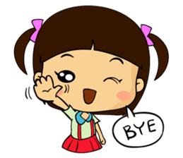 MY Naughty Little Girl sticker #2023627